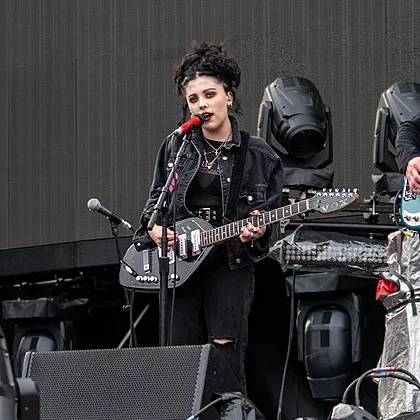 Pale Waves performing live